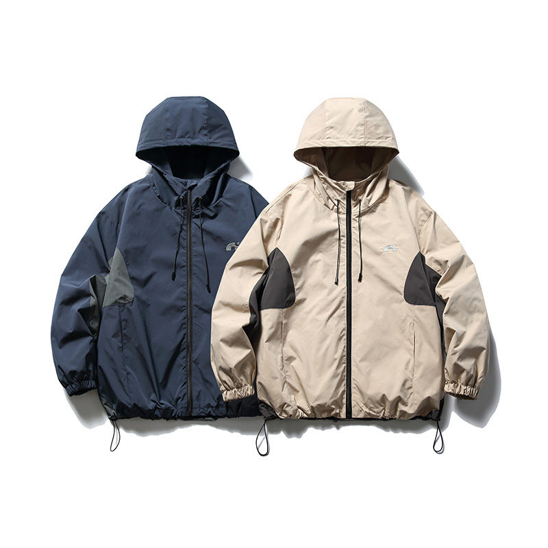Retro Outdoor Functional Jacket – Men’s Hooded Spring Coat