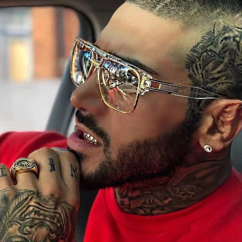 2022 Retro Driving Sunglasses – Men’s Big Frame Style