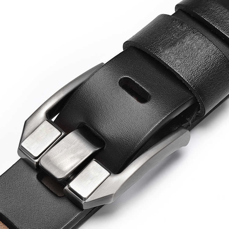 Retro Casual Belt – Men’s Pin Buckle Denim Belt