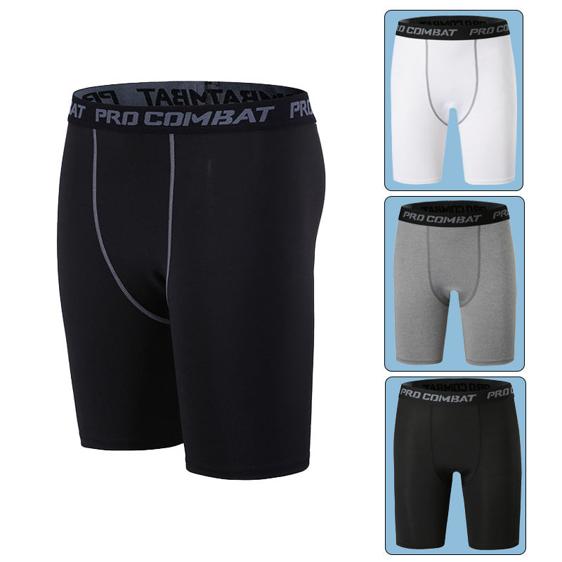 Men's Stretch Compression Pants | Quick-Dry Gym Wear