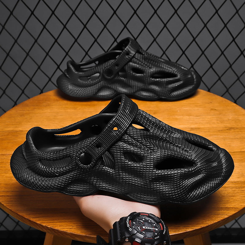 Men’s 2024 Coconut Hole Sandals | Non-Slip Beach Slides