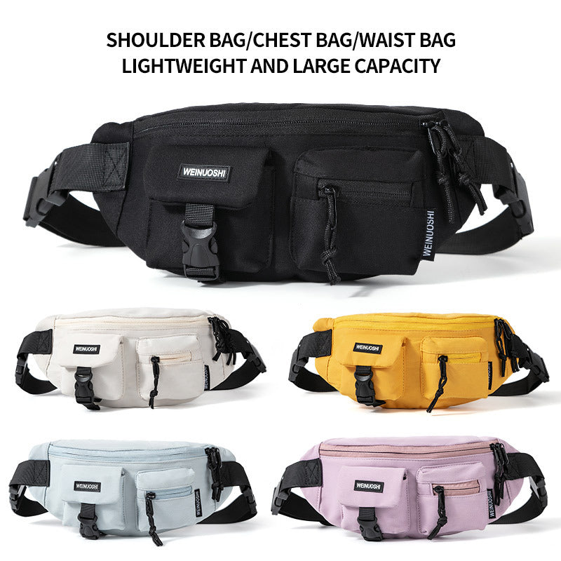 Large Capacity Crossbody Chest Bag - Sports & Travel Bag