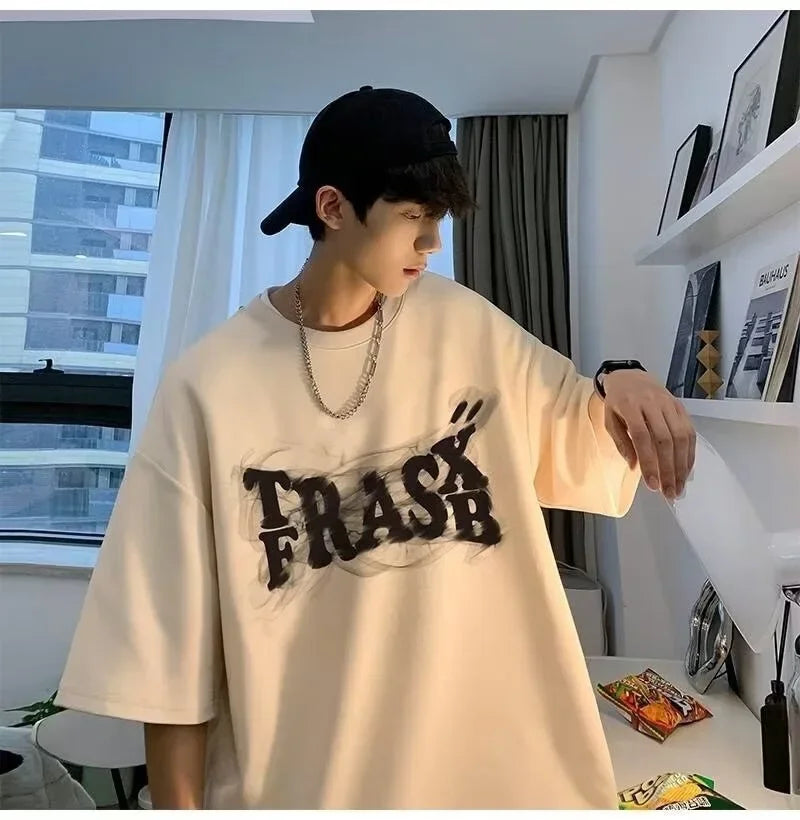 Trendy Loose T-Shirt for Men – Euro-American Design