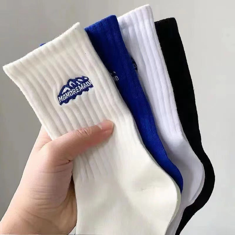 Breathable Cotton Sports Socks – Unisex, Anti-Odor Comfort
