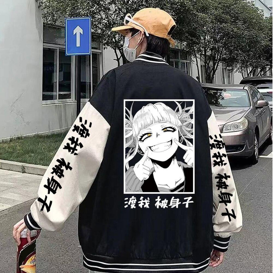 Shigaraki Hero Academia Hoodie – Loose 2D Print Unisex Sweatshirt