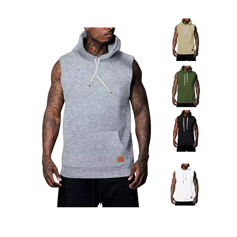 Sleeveless Hoodie T-Shirt | Hip-Hop Street Style Nepal