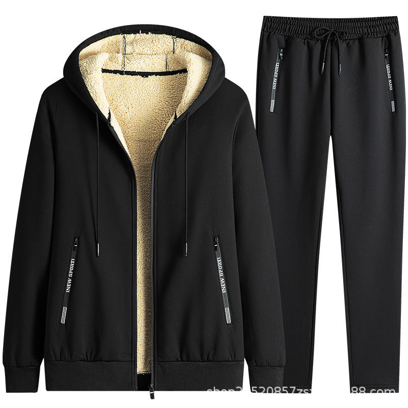 Men’s Spring-Autumn Hooded Sports Suit 2025