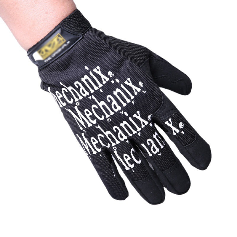 Men’s Long-Finger Tactical Gloves – Military Outdoor Non-Slip Gear