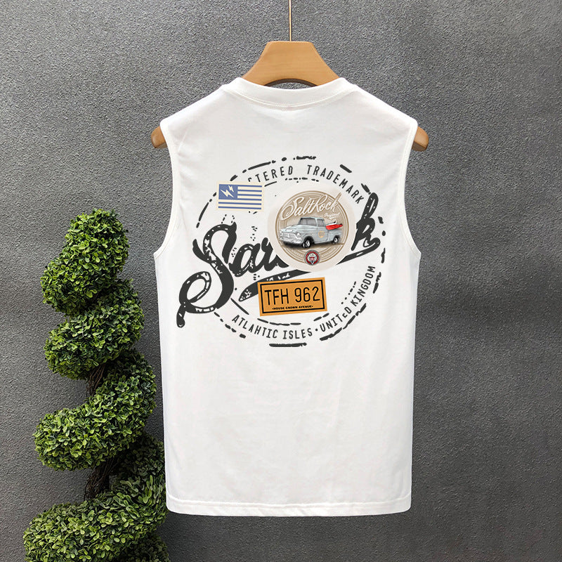 Men’s Summer Cotton Sleeveless Vest