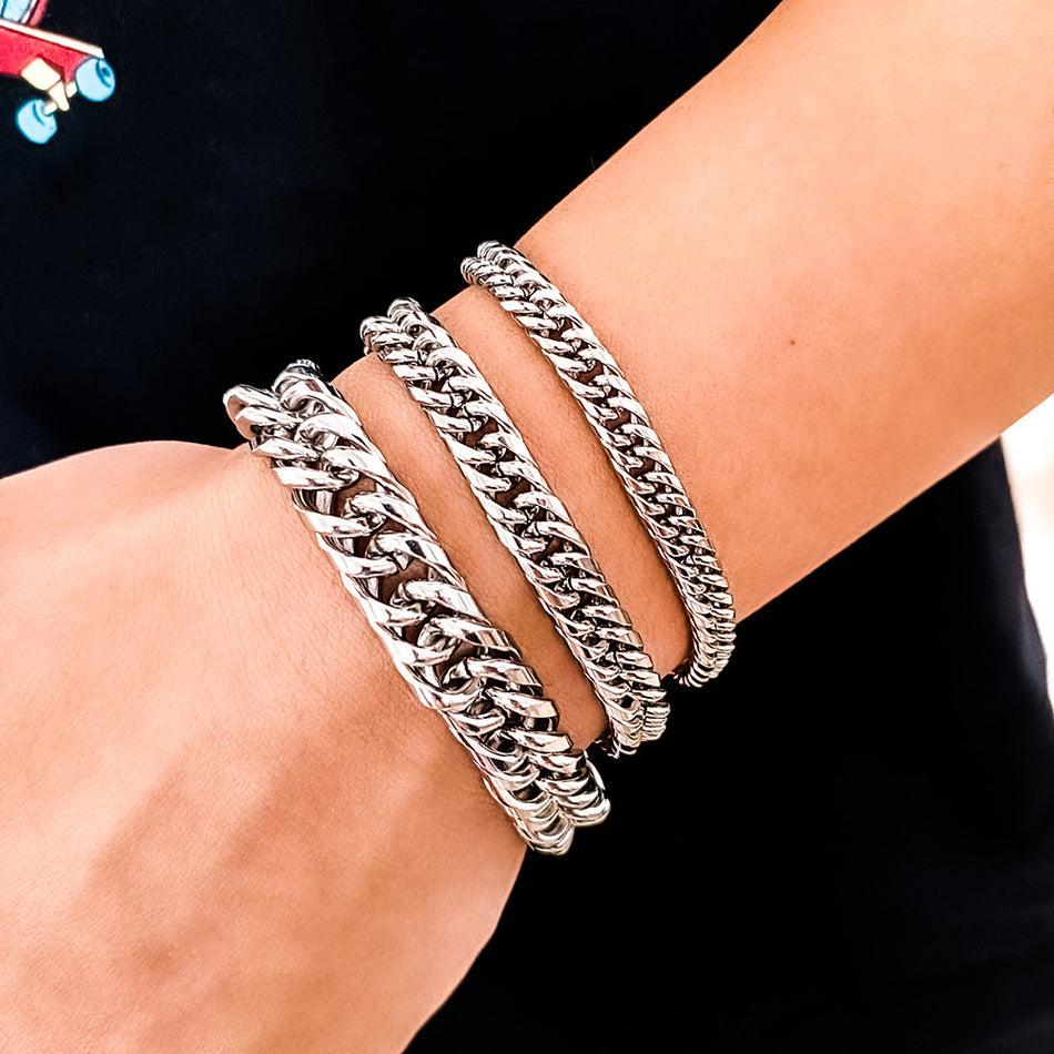 Keel Woven Men’s Bracelet – Bold Titanium Steel Style