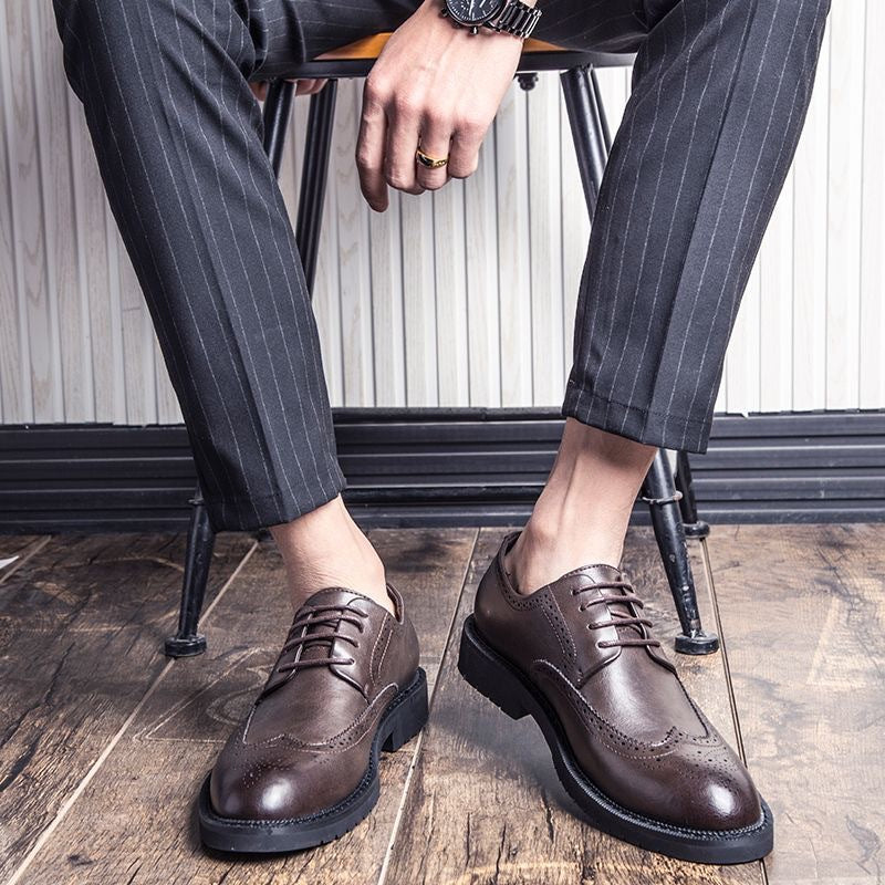 Men’s Brogue Dress Shoes – Plus Size British Formal