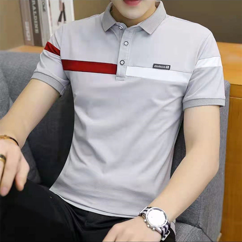Trendy Polo Shirt – Summer Vibe Short-Sleeve for Men