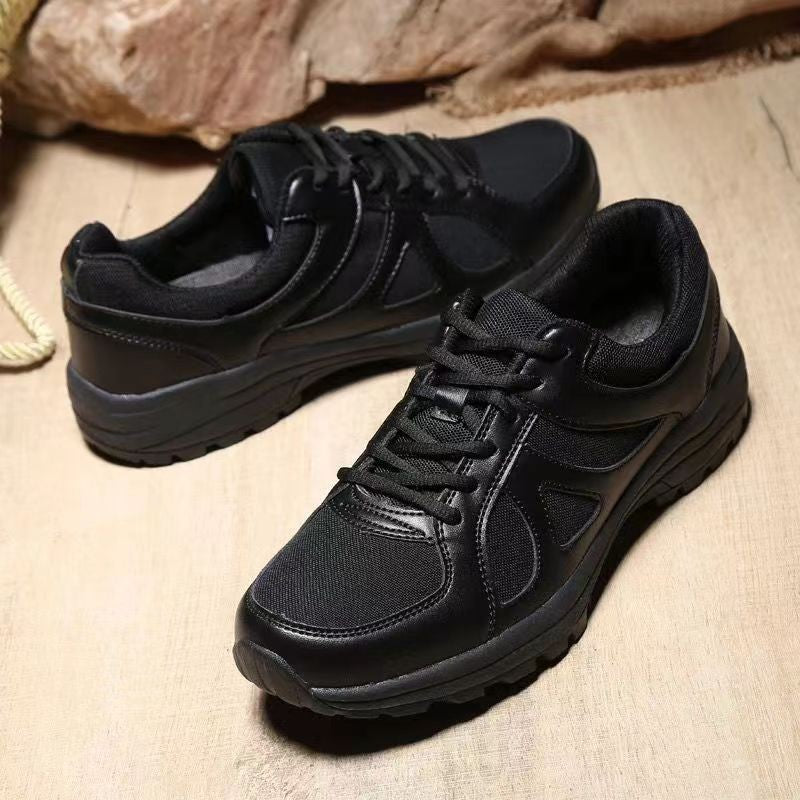 Canvas Mountaineering Shoes | Low-Top Outdoor Boots