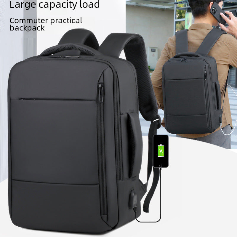 Men's Business Laptop Backpack | Multi-Pocket Commuter