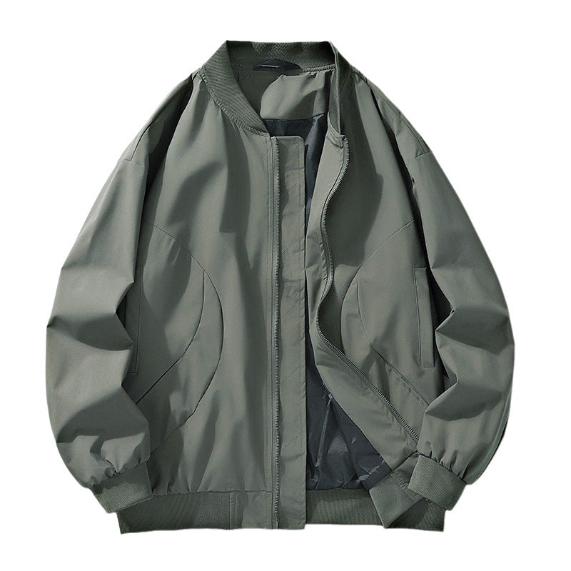 Boys’ American Pilot Jacket Loose Fit Cool Autumn Coat