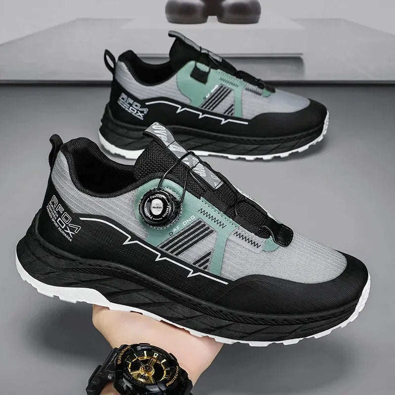 2024 Auto-Buckle Trail Shoes | Breathable Low-Tops
