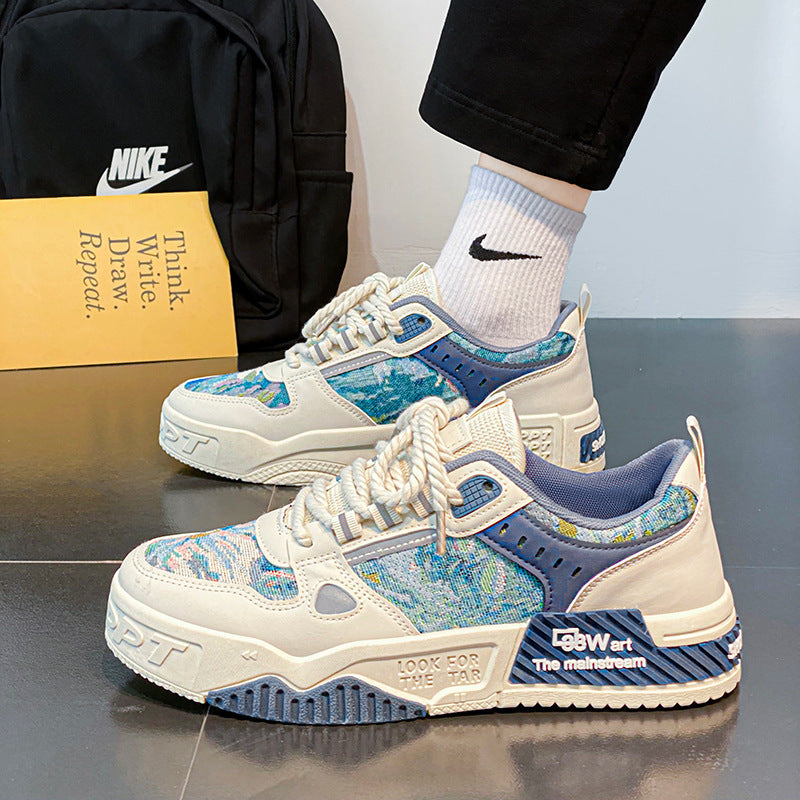 White Board Shoes – Niche Teen Style Sneakers