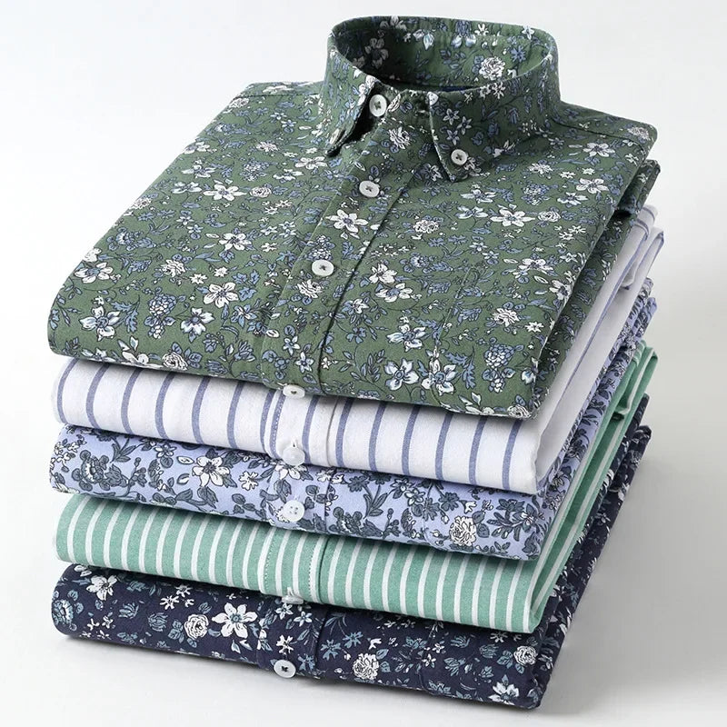 Men’s Cotton Oxford Shirt