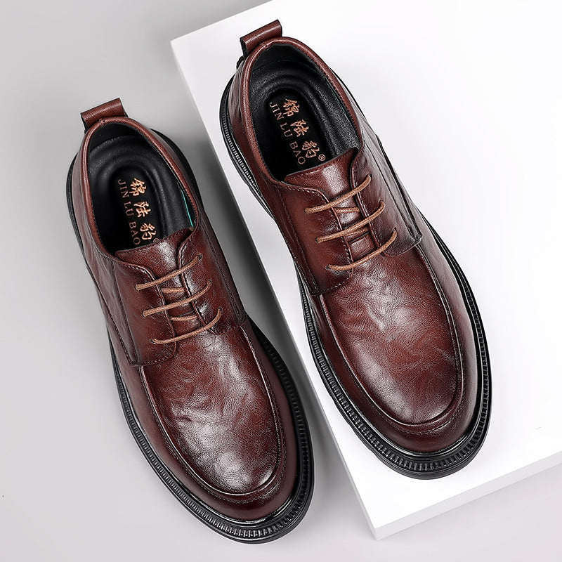Men’s Casual Leather Shoes – Trendy & Stylish Groomsman Wear