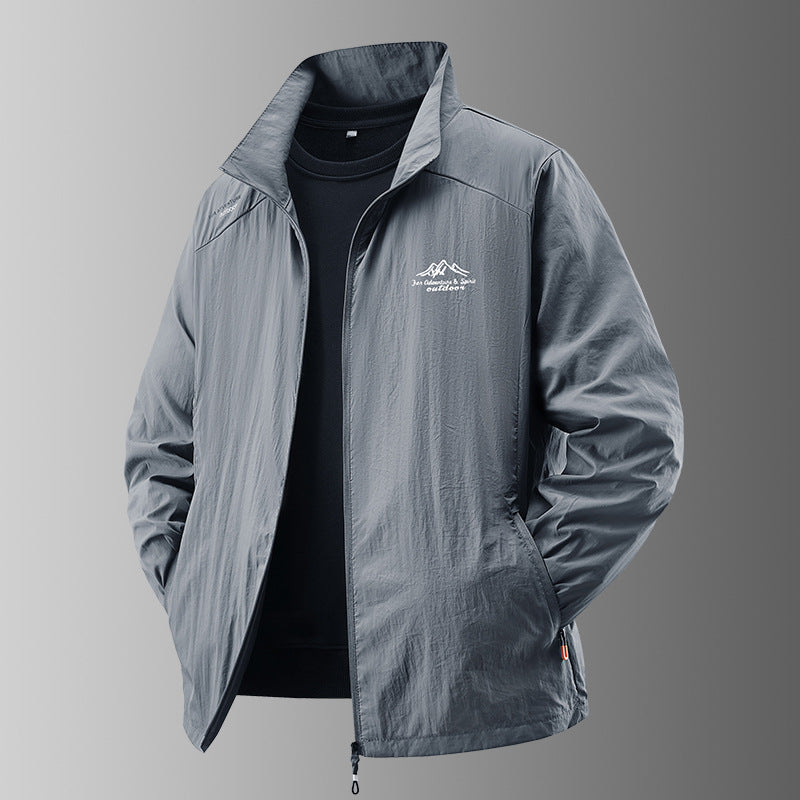Men’s Ice Silk Quick-Dry UV Protection Jacket