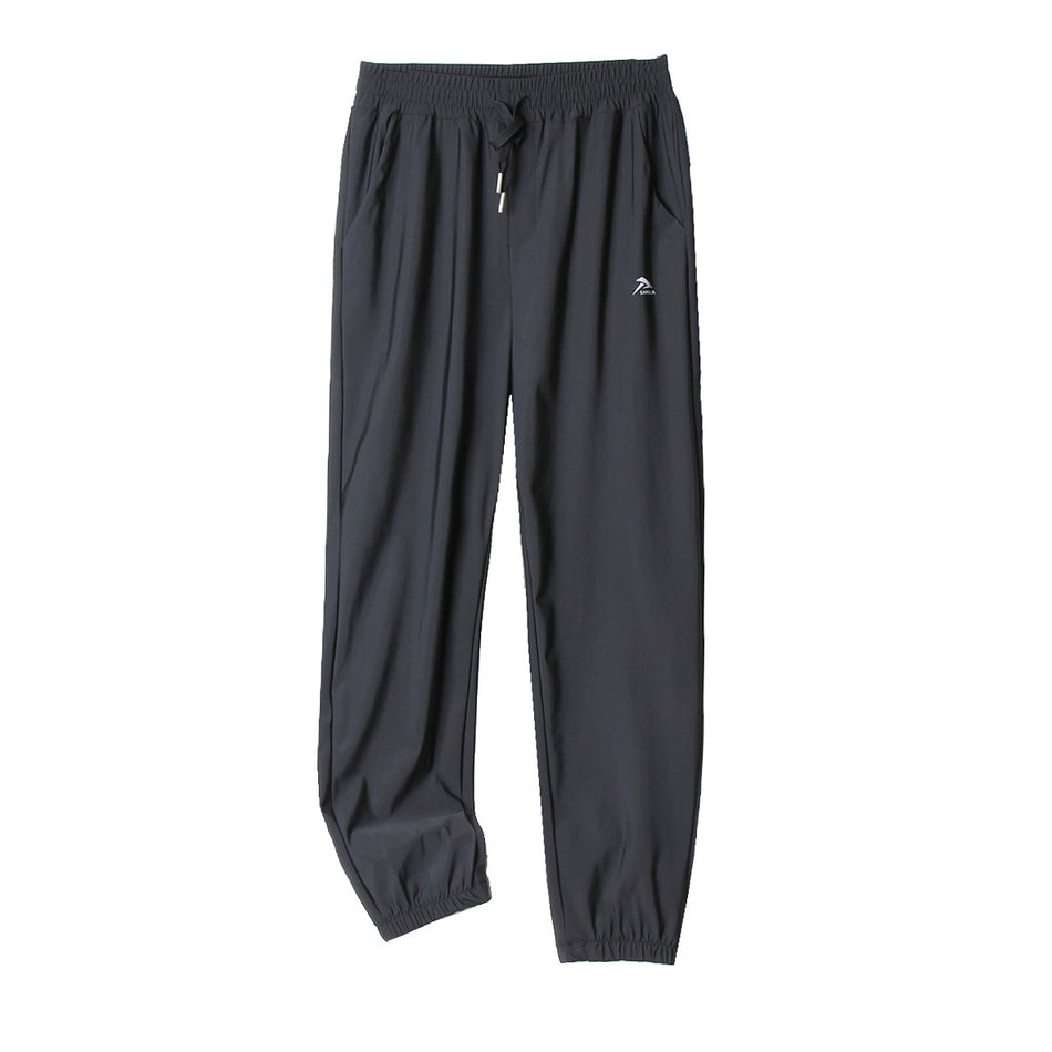 Men’s Ice Silk Quick-Dry Casual Jogging Pants