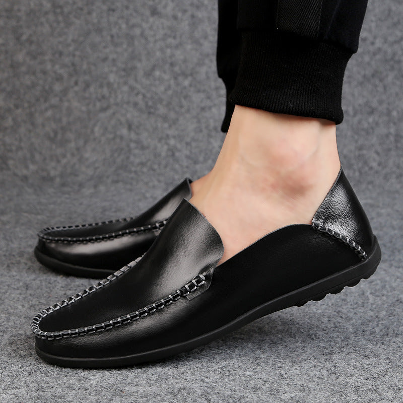 Men’s Low-Top Pointed Casual Shoes – Lightweight & Trendy