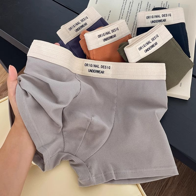 Breathable Cotton Men's Boxer Shorts – Summer Comfort
