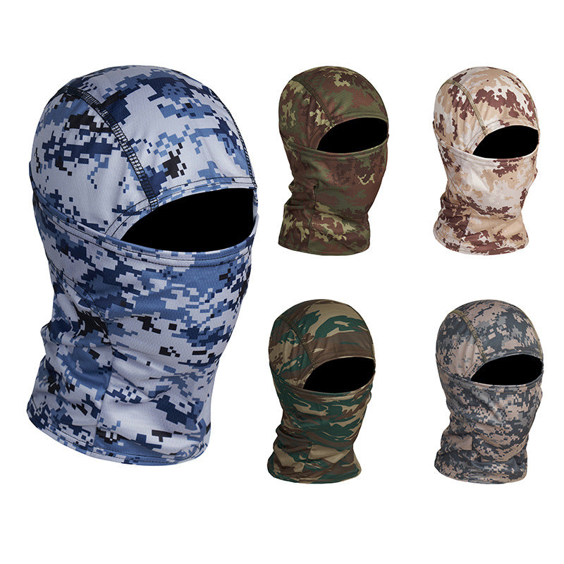 Outdoor Tactical Camouflage Sun Protection Mask – Quick-Dry Headgear