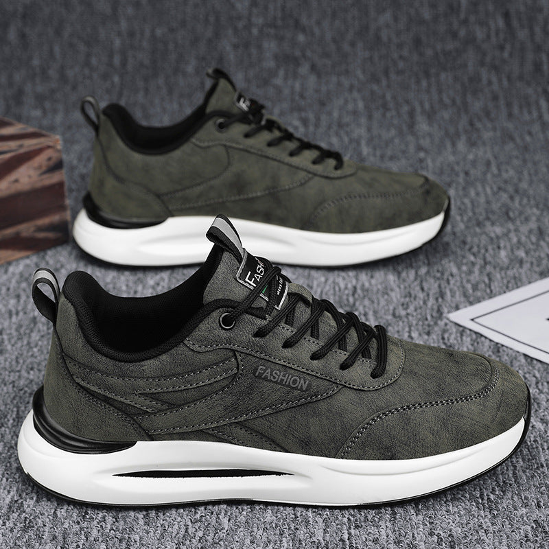 Men’s Leather Work Shoes – Non-Slip & Waterproof Style