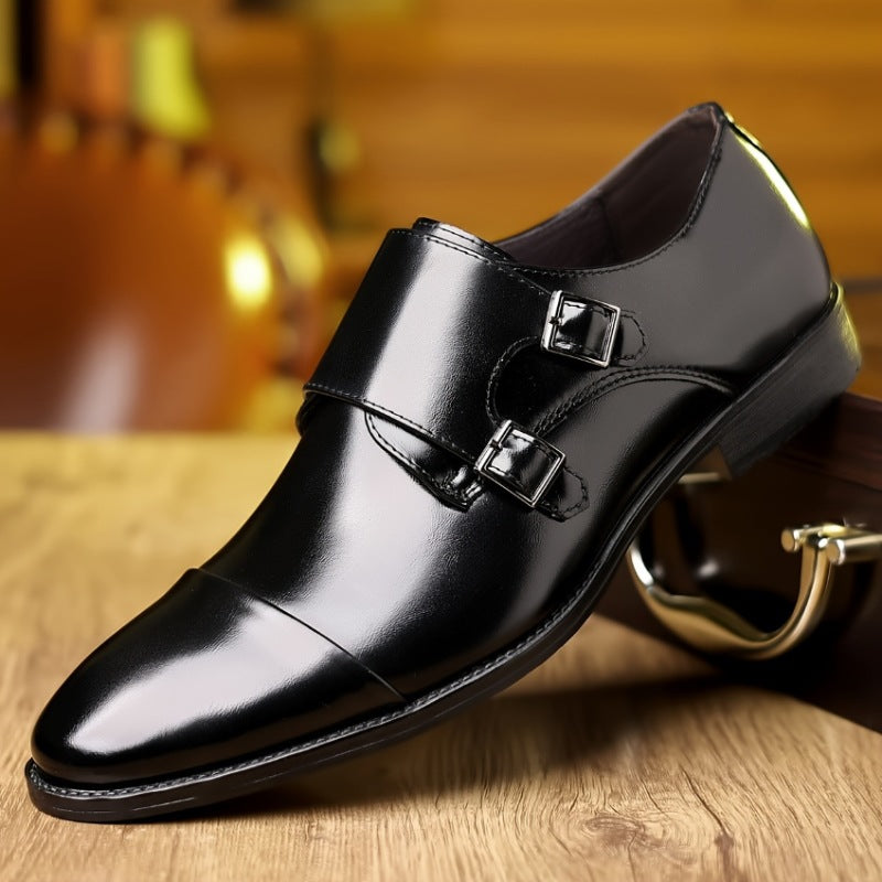Pointed-Toe Formal Leather Shoes for Men – Wedding & Office