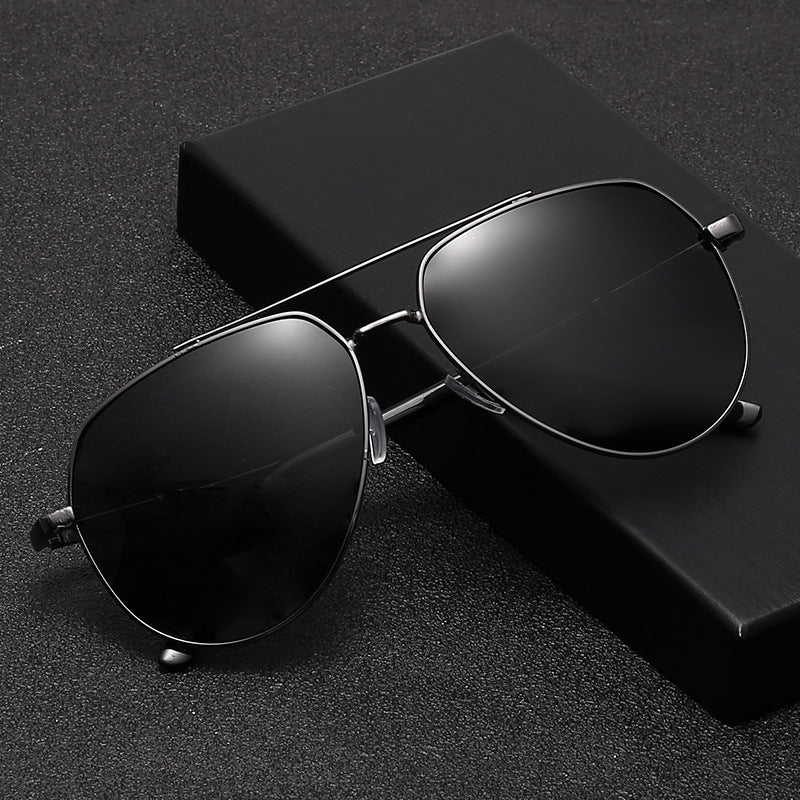 2023 Double-Beam Polarized Sunglasses – Unisex Metal Style