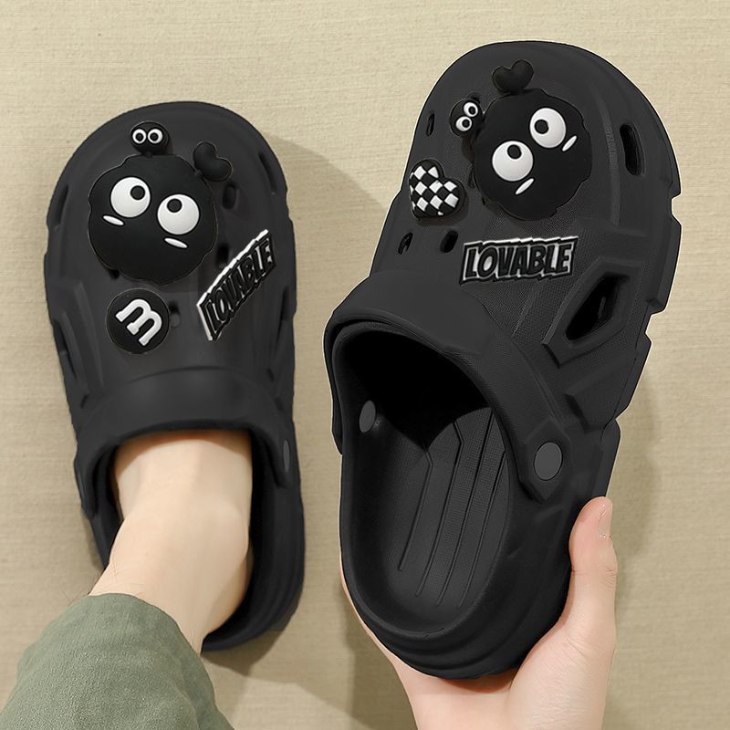 Men's Summer Hole Sandals – Thick Sole, Non-Slip Design