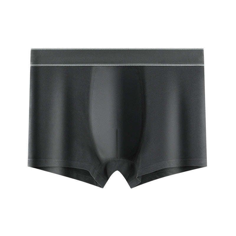 Men’s 7A Antibacterial Cotton Boxer – Mid-Waist, Plus Size