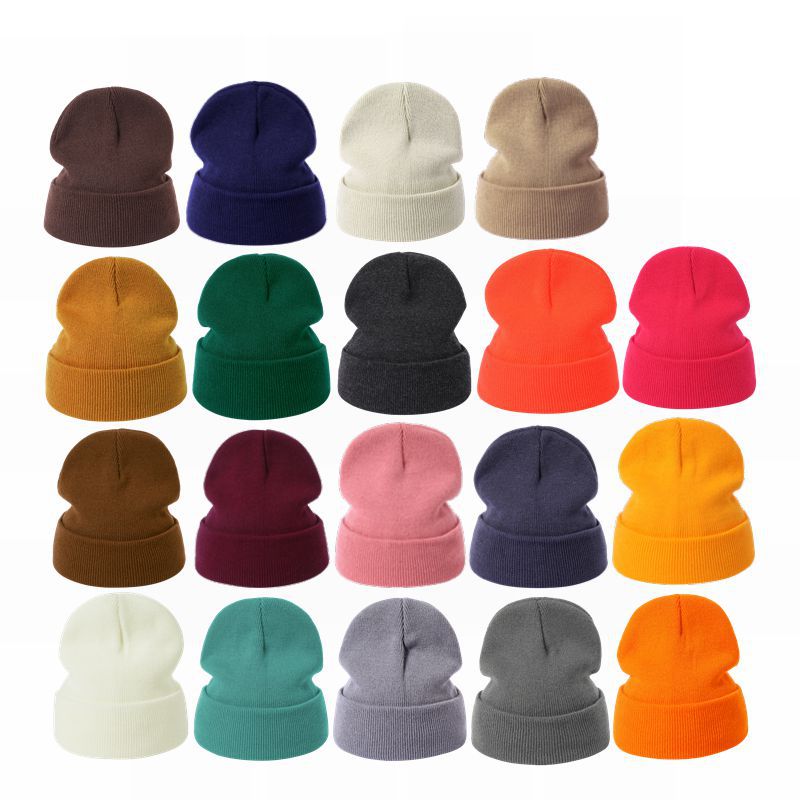 Warm Wool Knitted Beanie Cap for Winter – Unisex Style