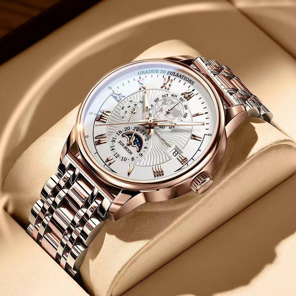 Baida Men's Waterproof Quartz Watch