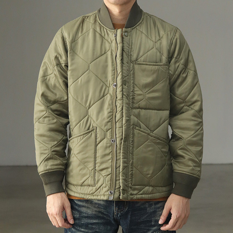Retro Bomber Jacket for Men 2025 | Army Green Style