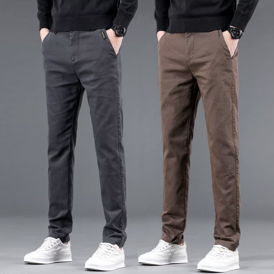 Men's Business Casual Pants – Stretch Fit, Smart Look