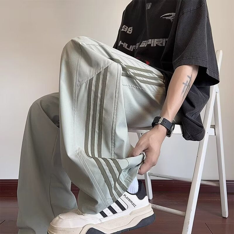 Striped Quick-Dry Pants 👖 Boys & Teens Summer Sports