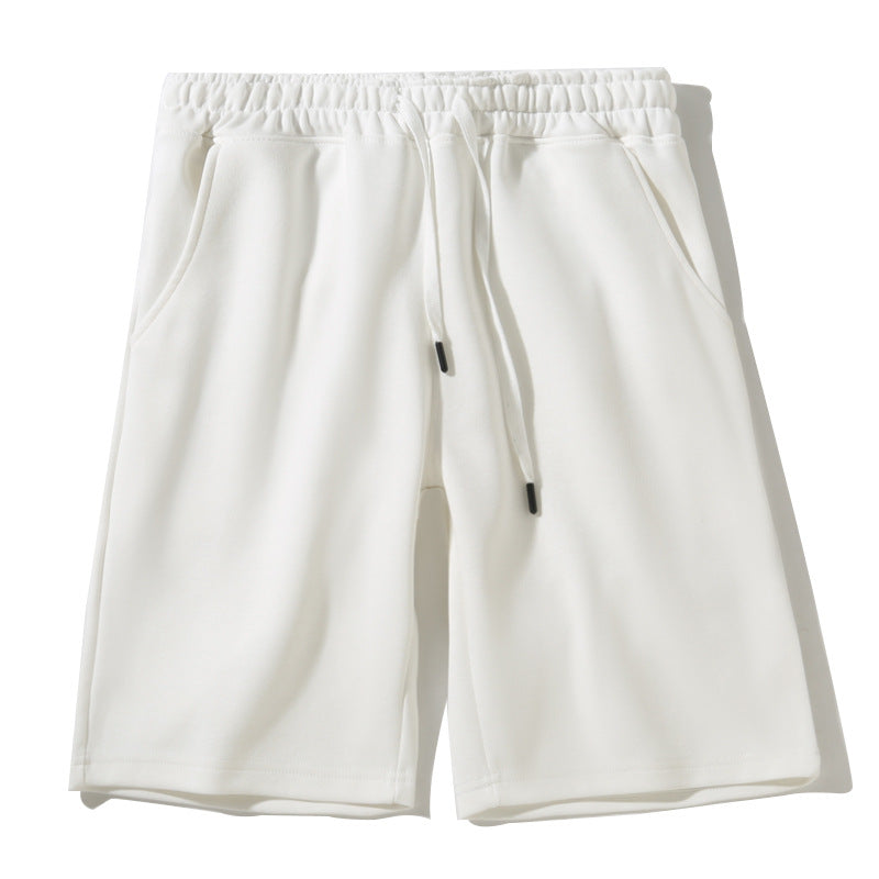 Men’s Premium Cotton Straight Loose Casual Sports Shorts