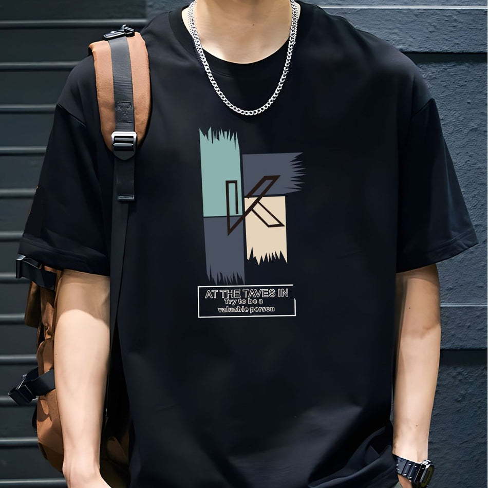 Men’s Street Style Cotton T-Shirt