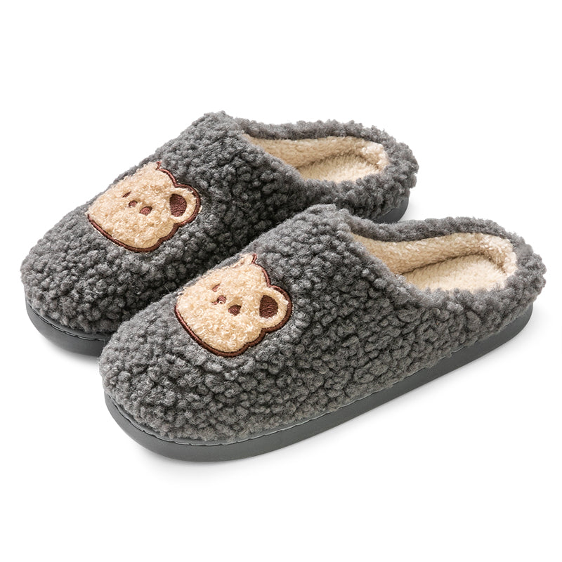 Men’s Winter Cotton Slippers 2025 – Warm Anti-Slip Home