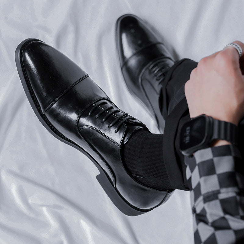 British Style Men’s Wedding Shoes – Business Dress Leather