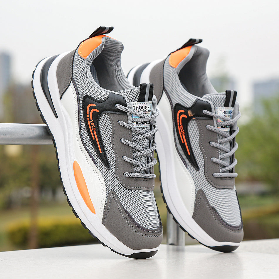 Men’s Waterproof Leather Sneakers – Stylish & Durable