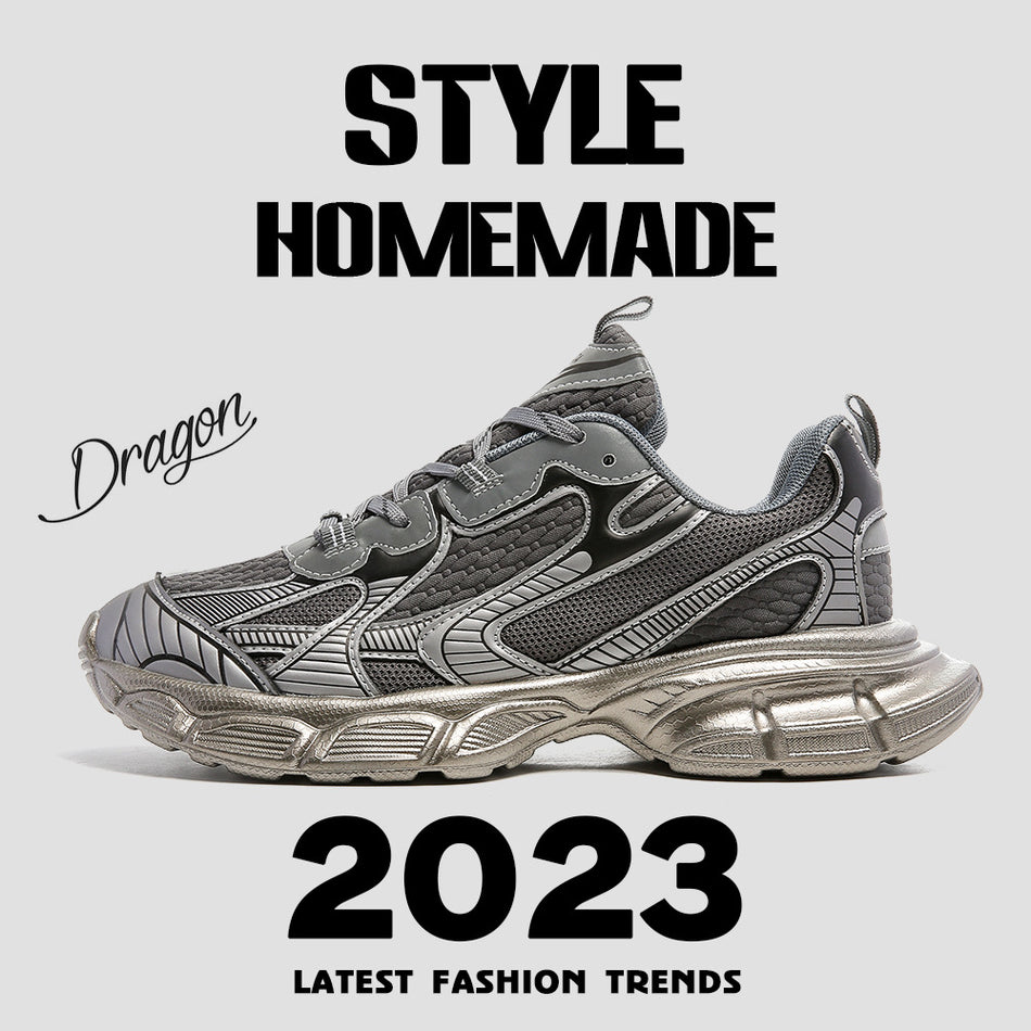 Paris Brand 3XL Dad Shoes – Summer Mesh Thick Sole