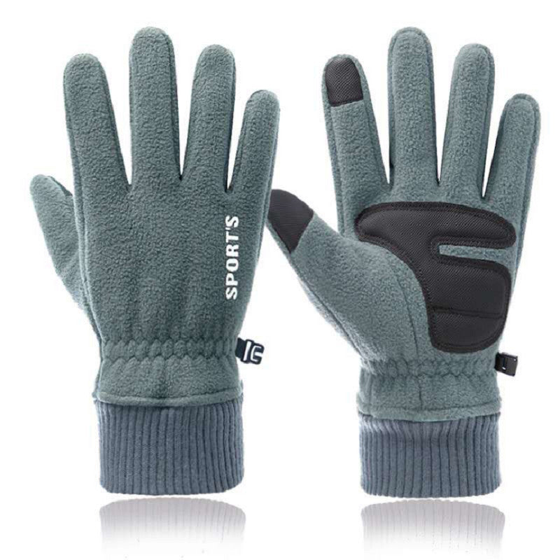 Men’s Winter Fleece-Lined Touchscreen Driving Gloves
