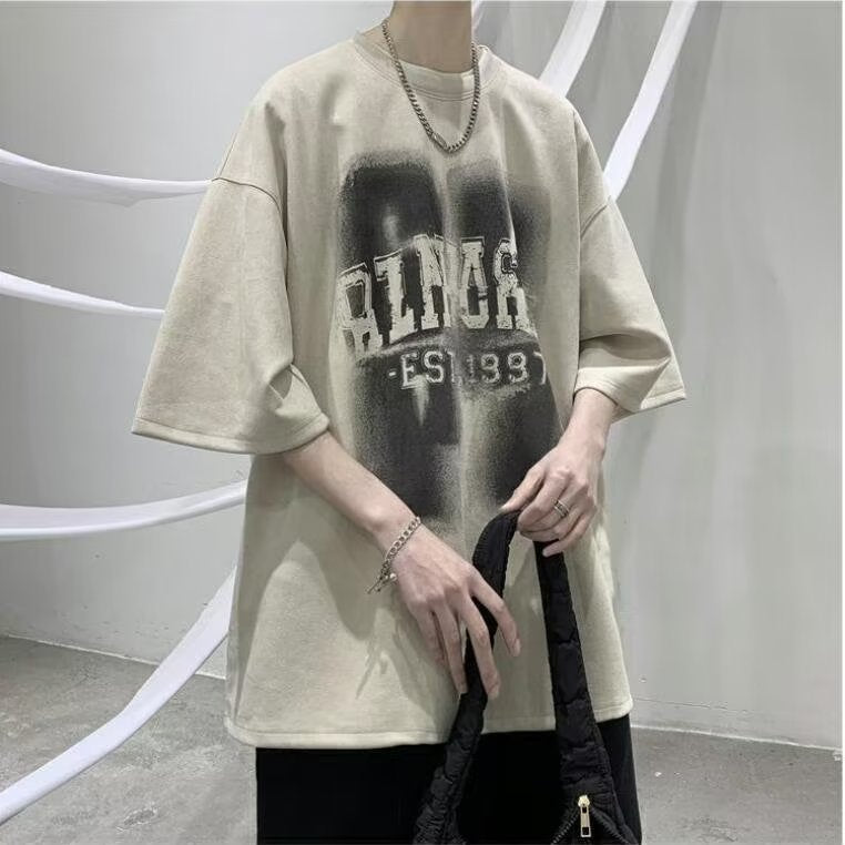 Oversized Streetwear T-Shirt – Summer High-Street Style