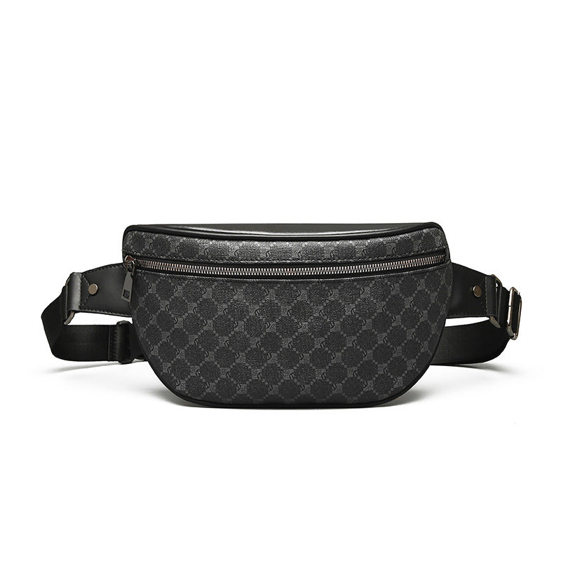 2025 Men’s Quilted Chest Bag – Lightweight Crossbody Style