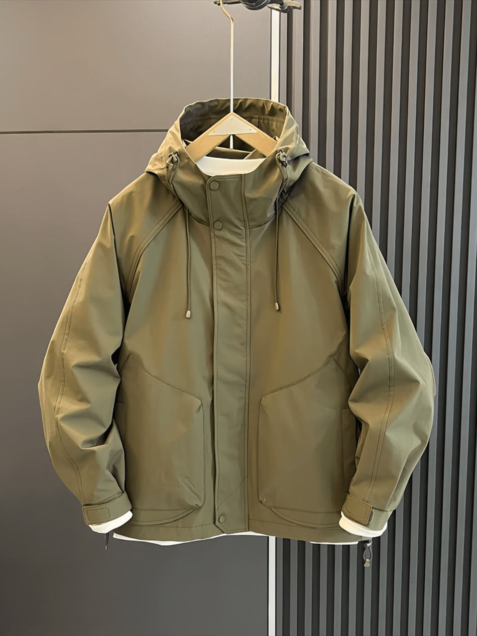 Men’s Spring & Autumn Hooded Casual Sports Jacket