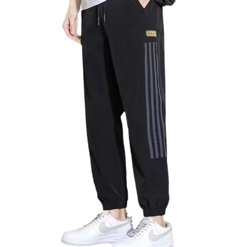 Men’s Ankle-Tied Sweatpants Casual Sports Autumn Winter