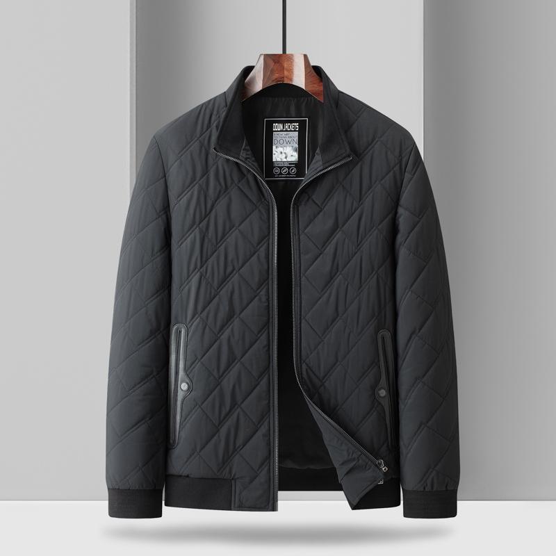 Stand Collar Cotton Jacket for Men 2025 | Casual